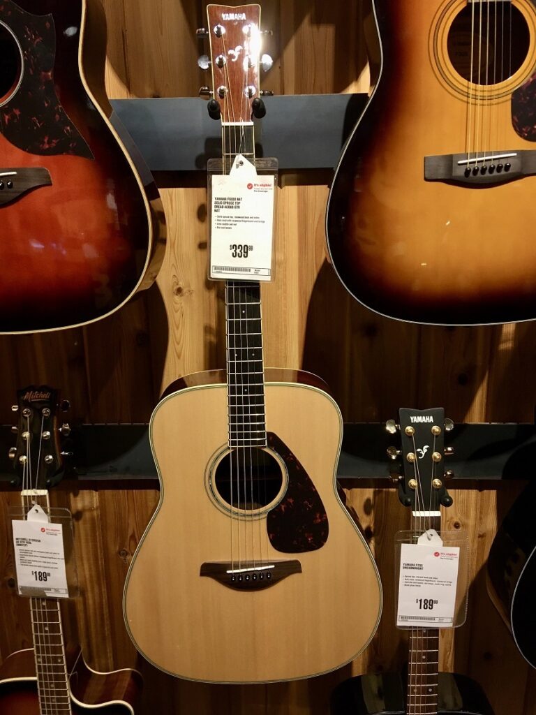 Yamaha acoustic guitar